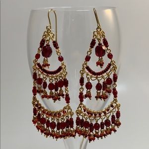 NWOT Boho Chandelier Earrings